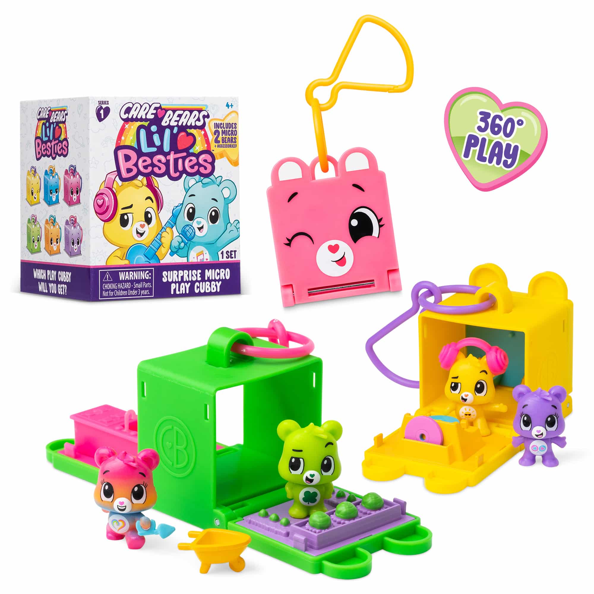 Care Bears ?C Lil?? Besties Surprise Play Cubbies