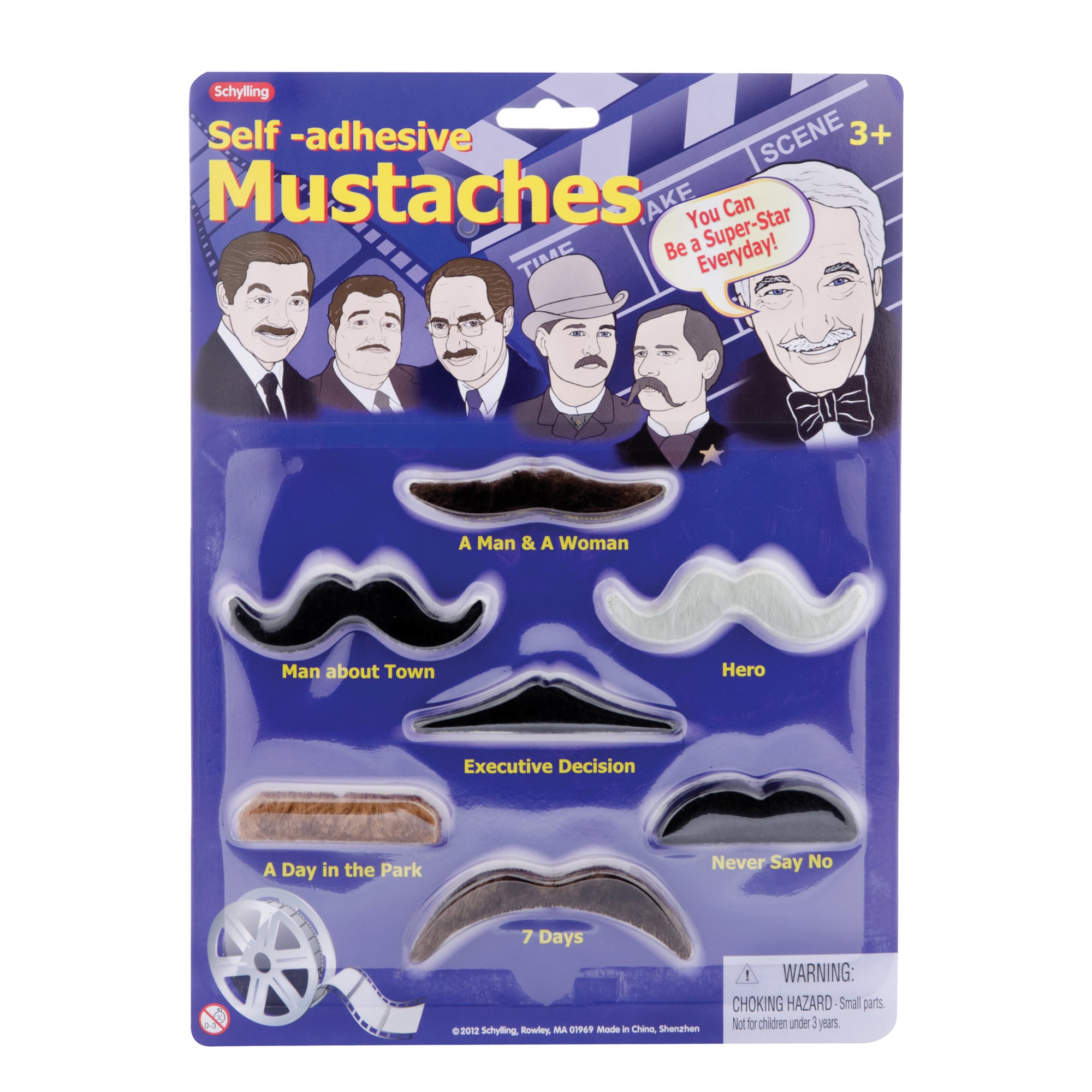 Mustaches ?C Self Adhesive