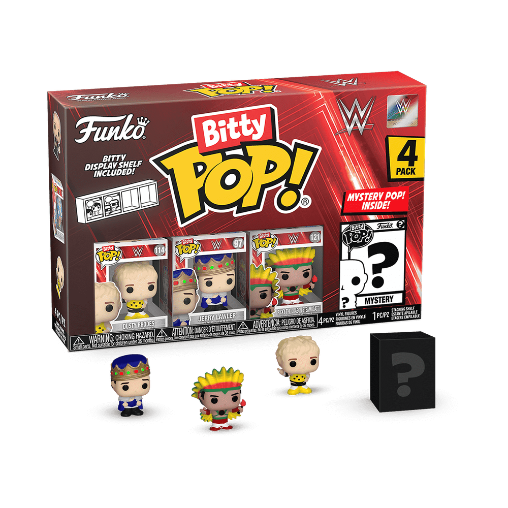 Bitty Pop! WWE 4-Pack Series 2