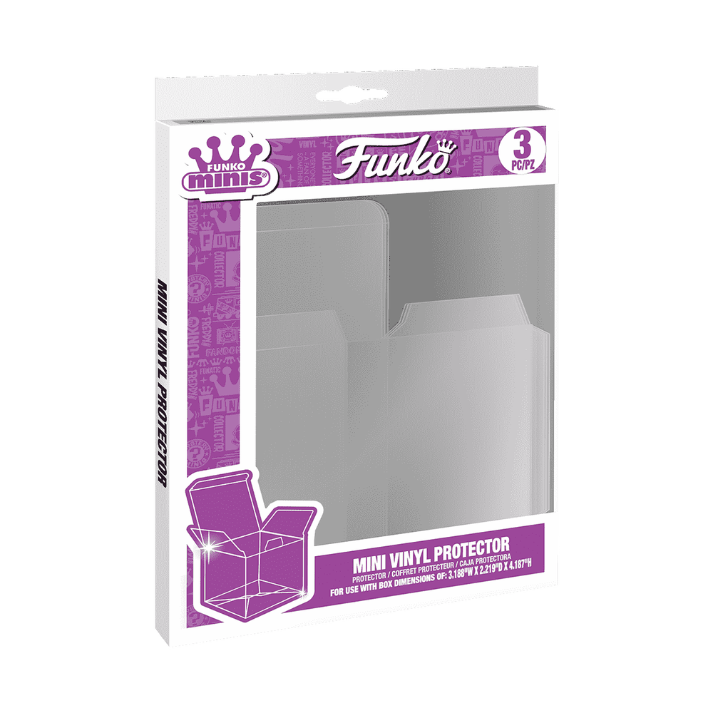 Foldable Mini Vinyl Figure Protector 3-Pack