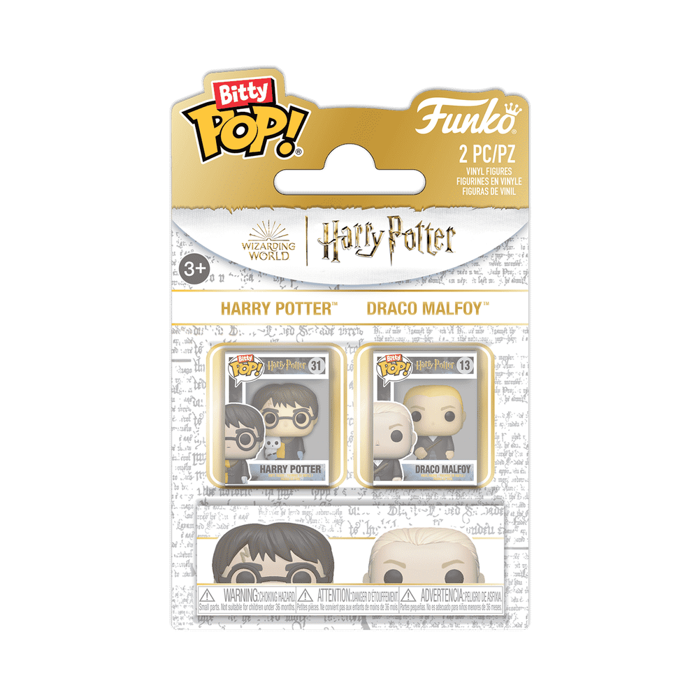 Bitty Pop! Harry Potter & Draco Malfoy 2-Pack