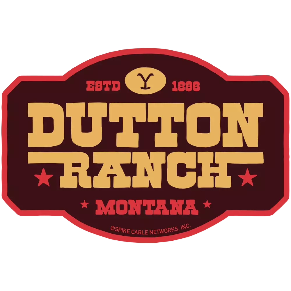 Yellowstone Dutton Ranch Patch Vinyl Sticker
