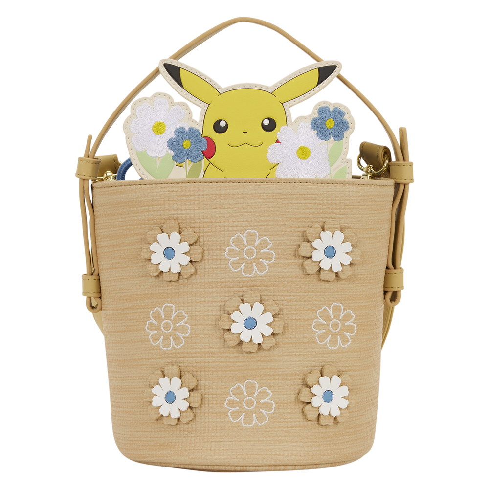 Pokémon Floral Pikachu Crossbody Bag