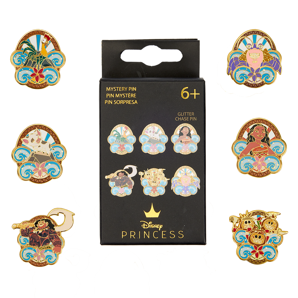 Moana Waves Mystery Box Pin
